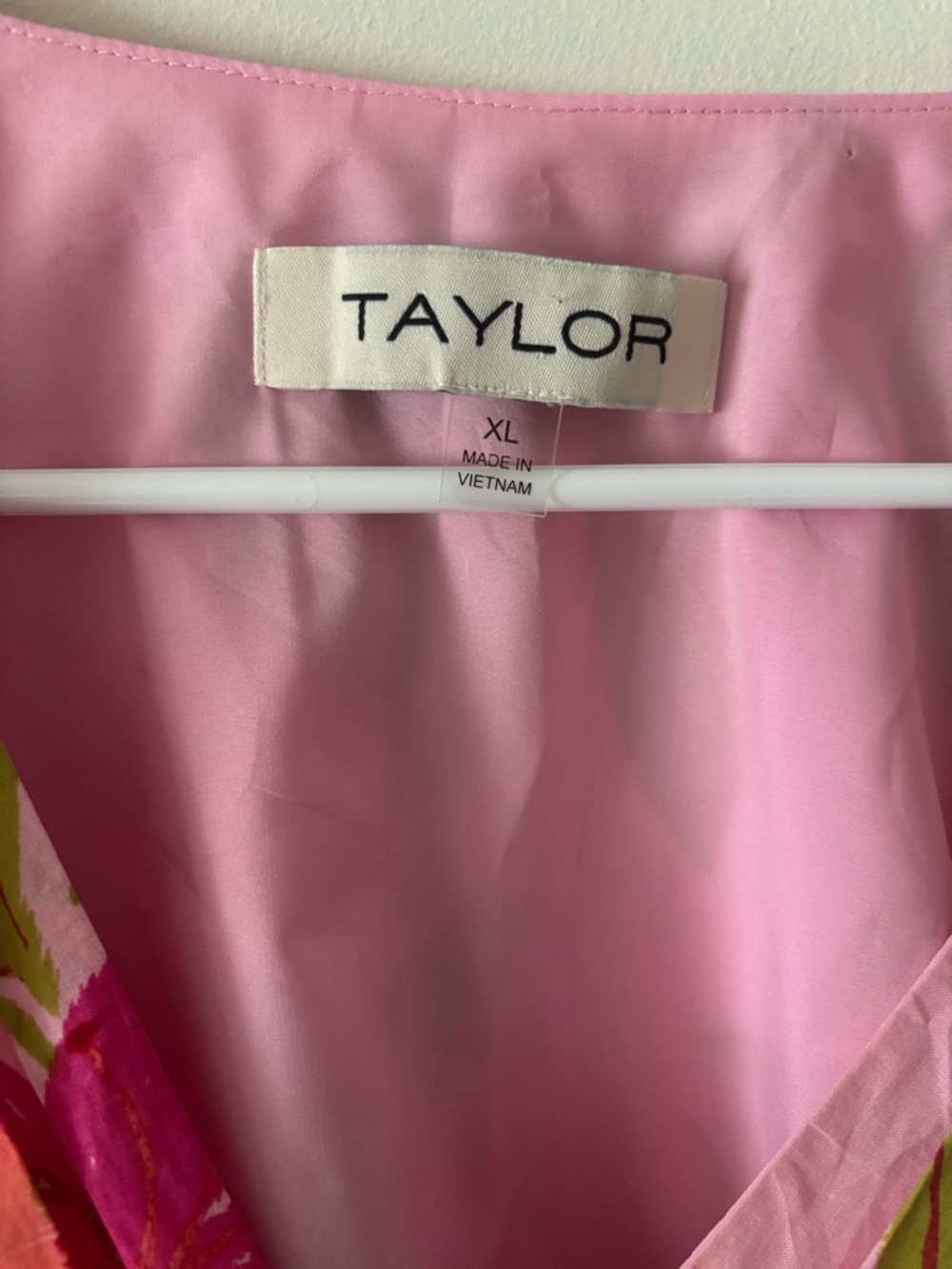 Taylor Pink Graduation Dress Ruffle Sleeve Mini Sun Dress Size XL Women - Picture 7 of 7